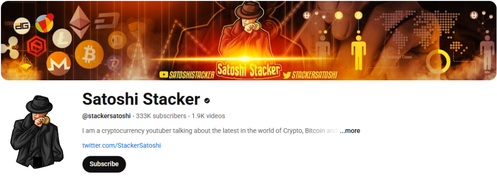Satoshi Stacker, Best Crypto Influencer