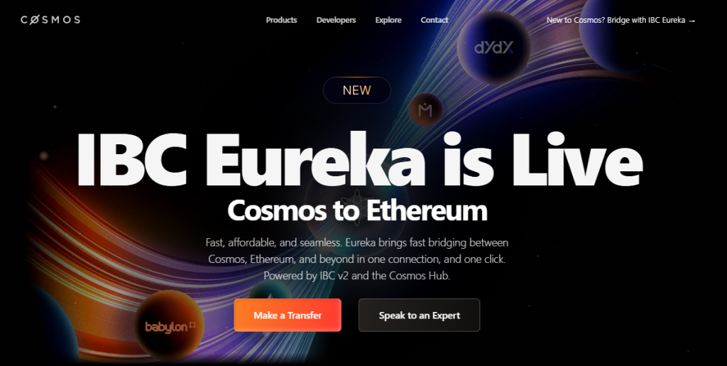 Top Crypto Leader, Cosmos Founder