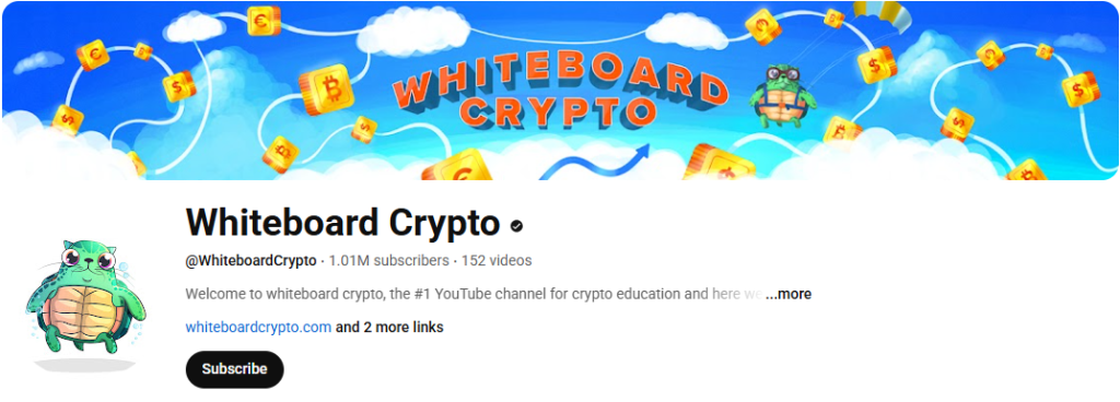 Whiteboard Crypto, Best Crypto influencer