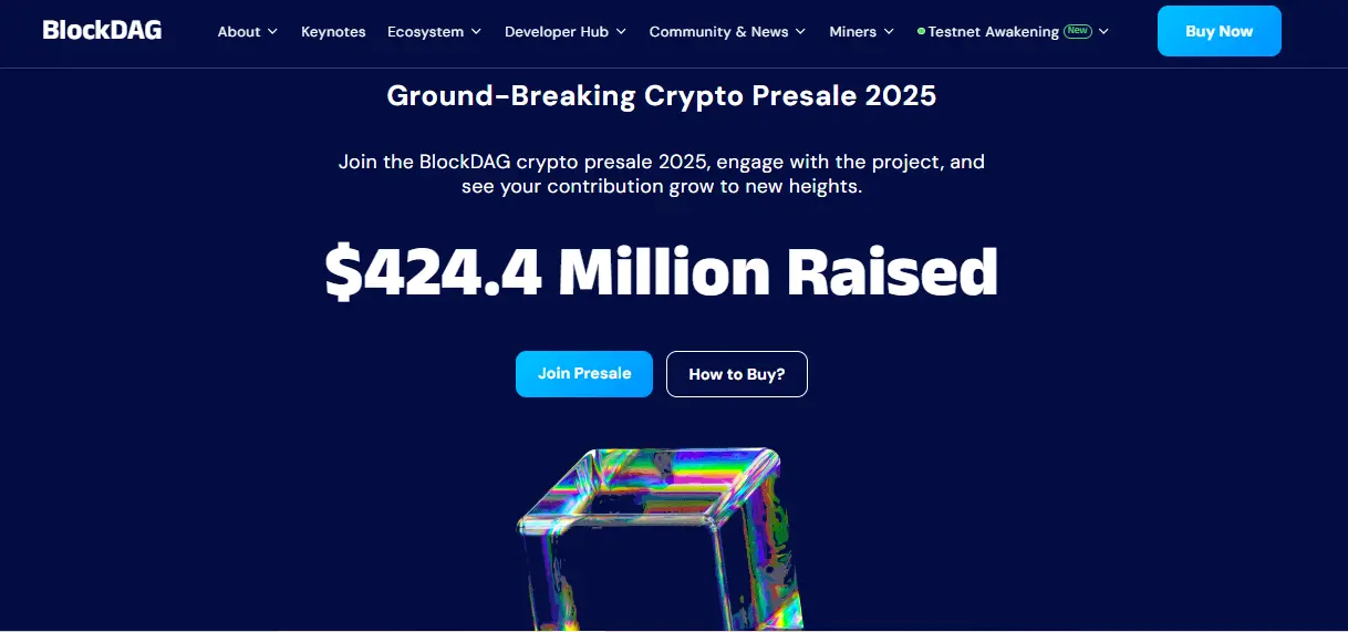 BlockDAG Presale और Keynote 4 लॉन्च, सबकी नज़रें 26 नवंबर पर