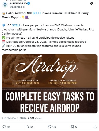 Best Crypto Airdrops