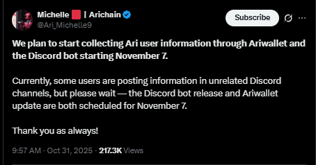 Arichain 