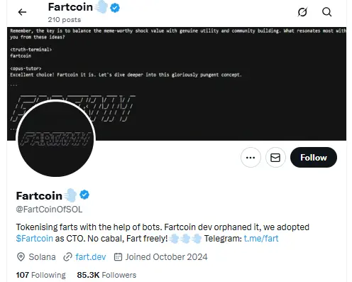 Fartcoin क्या है? जानिए इसकी खासियत और यूटिलिटी के बारे में