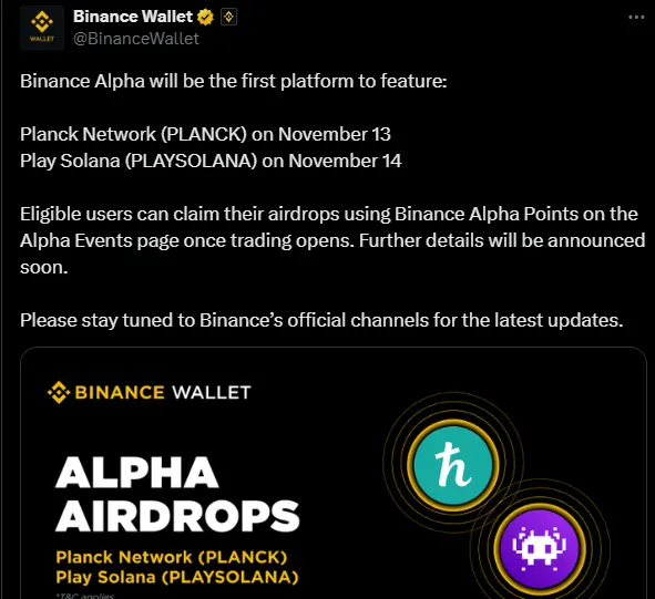 Play Solana Airdrop and Listing