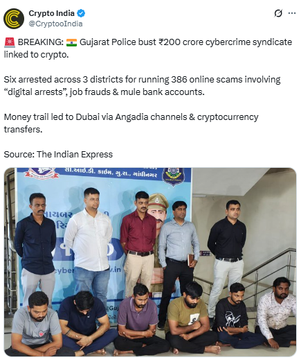 Gujarat Police ने पकड़ा करोड़ों का Crypto Scam, जानें ये गेम कैसे चला