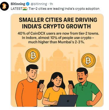 Indore, भारत में सफाई का बादशाह और अब बना Crypto का भी King